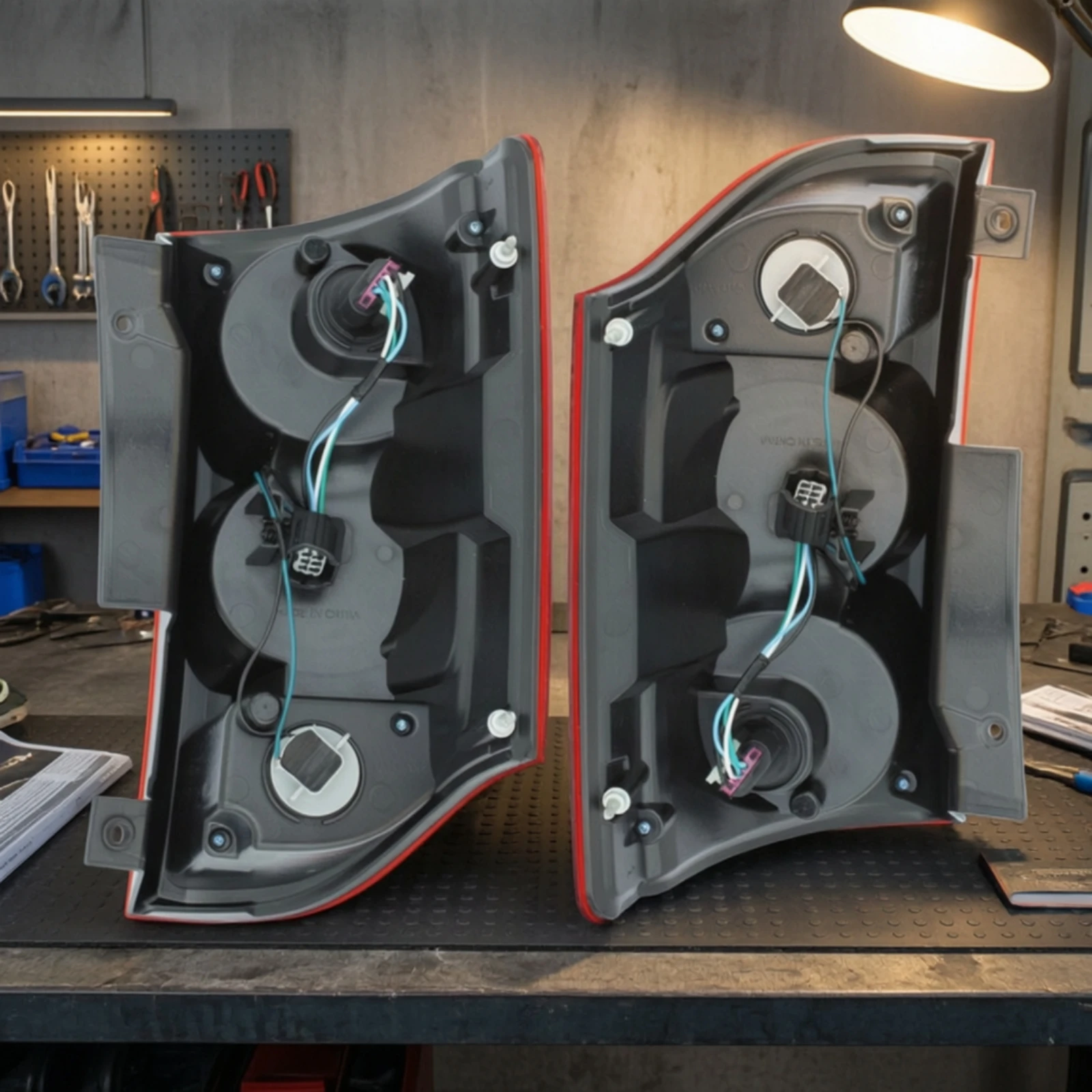 Tail Light Assemblies Direct Replacement Rear Light Assemblies Lights Compatible Bright for Collision Repair