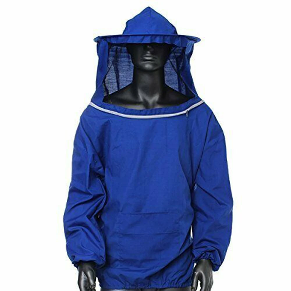 Ventilated Sting Proof For Beekeeper Suit Jacket Featuring Elastic Cuffs and Cotton Belts for Reliable Protection