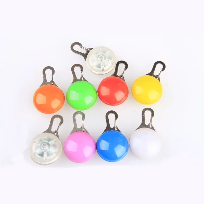 1pc Pet Light Up Pendant LED Light Up Dog Pendant Pet Tags Hot Sale 8 Colours