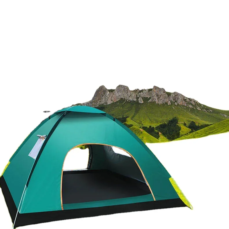 2026Outdoor Portable Single Layer Waterproof Automatic Camping Tent