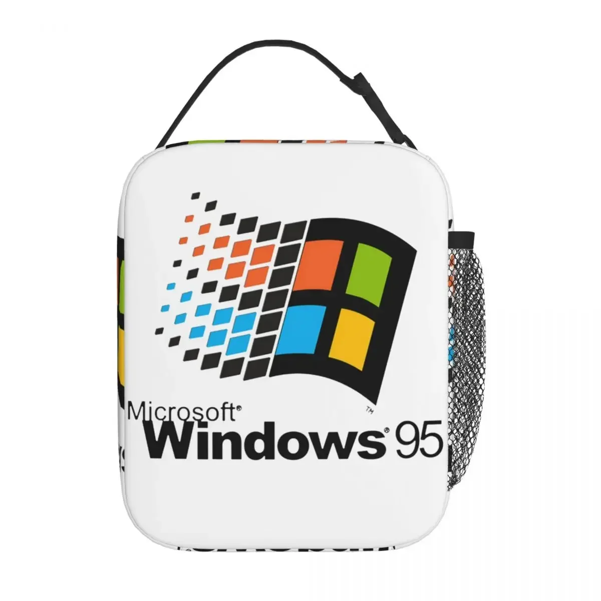 Lunch Boxes Windows 95 Vaporwave Accessories Windows95 Classic Computer System Lunch Food Box lunch bags for men