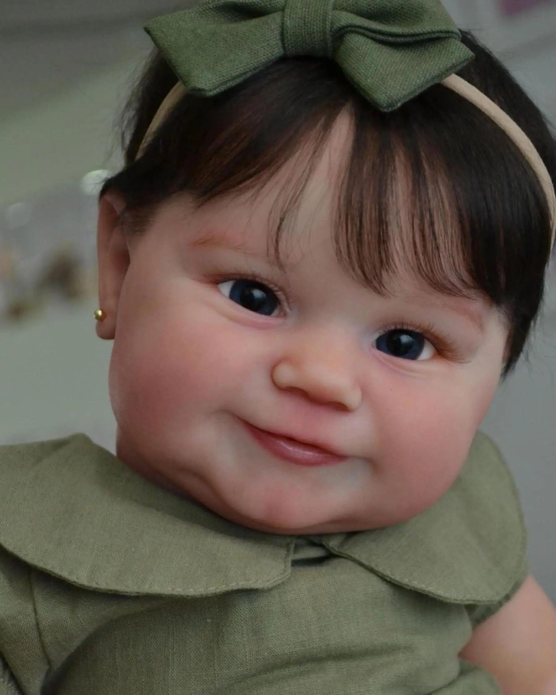BZDOLL 50 CM 20 INCH Full Vinyl Body Reborn Girl Baby Doll Toy 3D-paint Skin With Vein Maddie For Girl Princess Toddler Lifelike