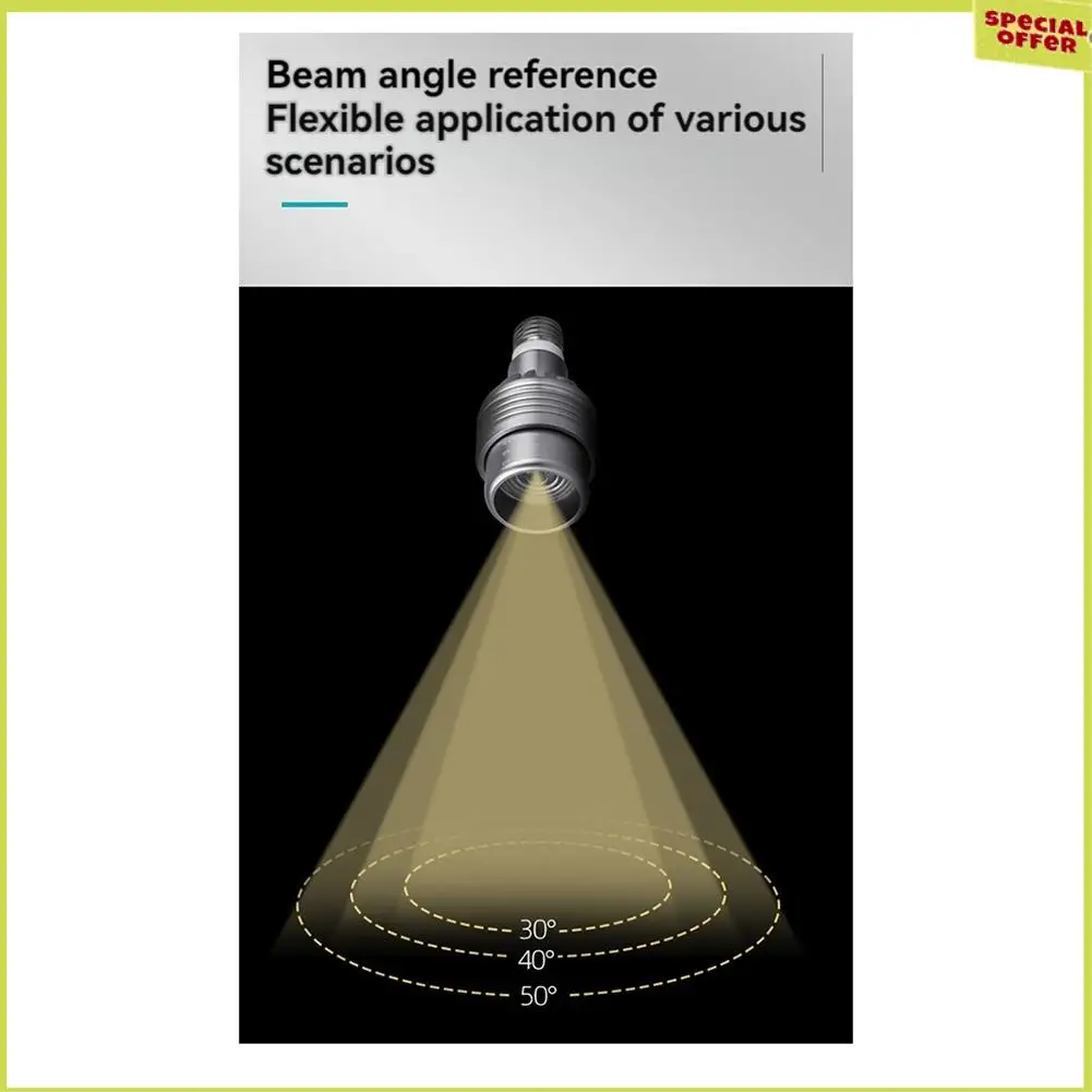 

A34R E27 Zoom Spotlight Adjustment Cobdimmable P20 LED Light Downlight Dining/Living Room Bar Cafe LED Spot Light