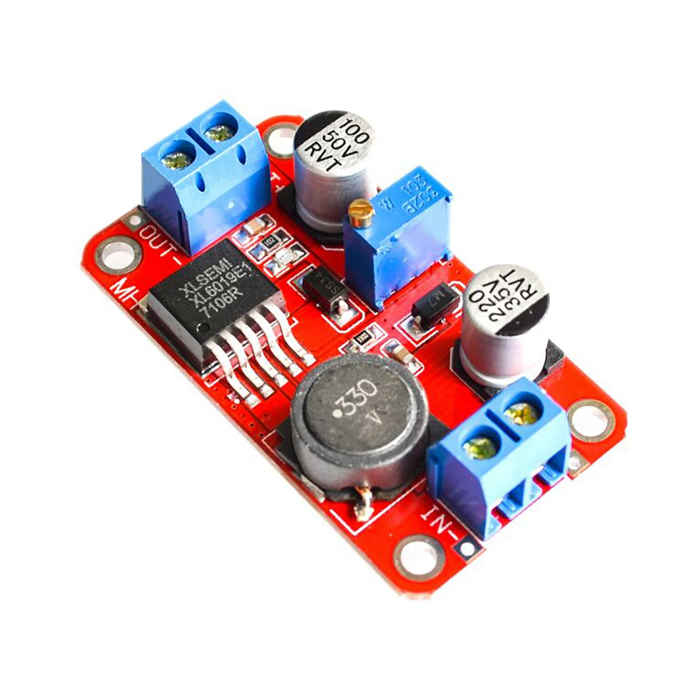 Xl6019 dc-dc Adjustable voltage boost power module 5A current High Power Ultra XL6009 LM2577 upgraded