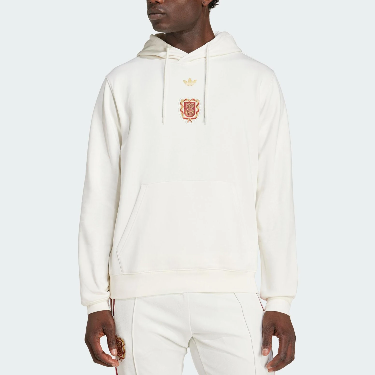 

Adidas Official Authentic Three Stripes Men's Football Hooded Sweatshirt JF0576