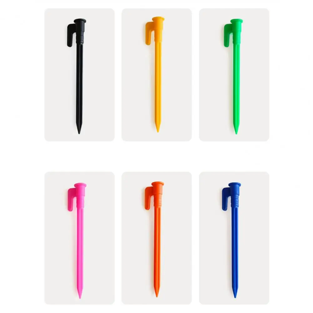 

Reinforced Tent Stakes Heavy Duty Camping Tent Stakes for Outdoor Garden Patio Lawn 10 Pack Windproof Ground Pegs for Tarp