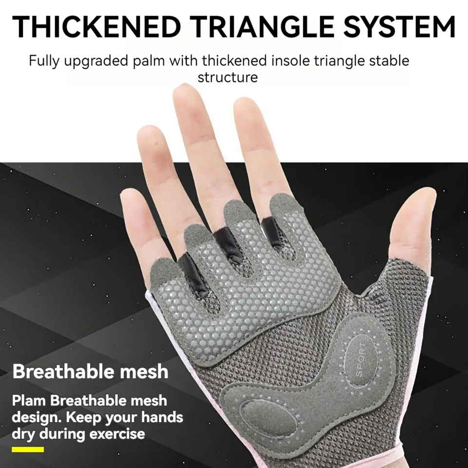 Thumbnail 4 - #14 Latest Half Finger Cycling Gloves Offers