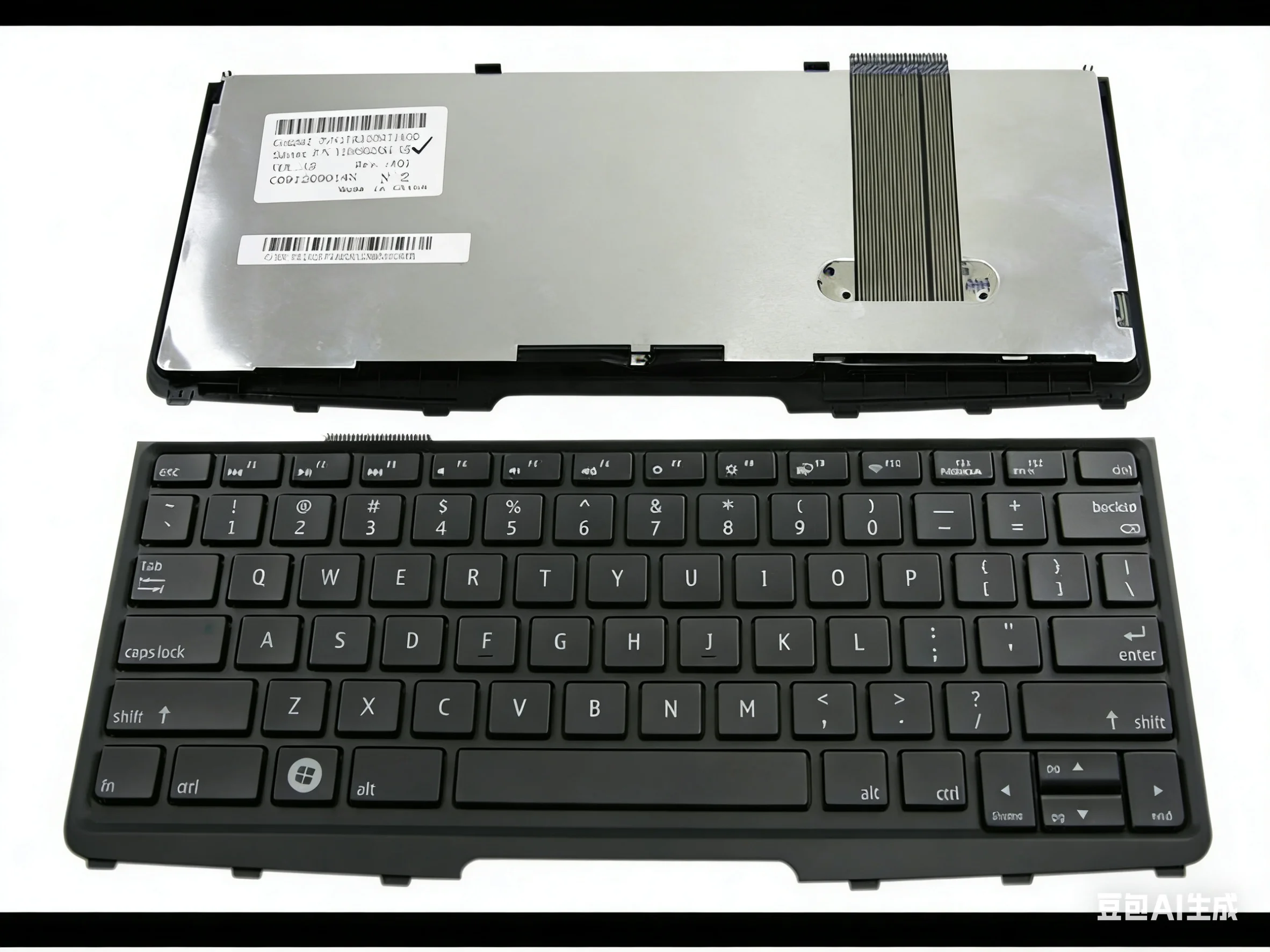 Clavier d'ordinateur portable noir pour V108502AS1, version américaine, pour Vabooket 3G netbook, nouveau