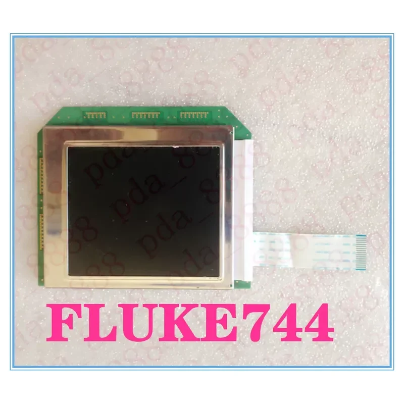 LCD Display Screen Replacement for Fluke F-744 Multimeter Digital Monitor Panel Repair Part Compatible with FLUKE 744 Tester