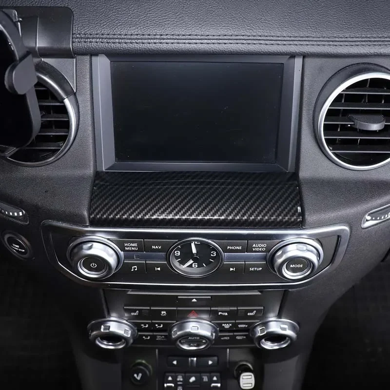 

For Land Rover Discovery 4 LR4 ABS Car Navigation Trim GPS Navigation Screen Below Panel Cover Trim Car Interior Decoration