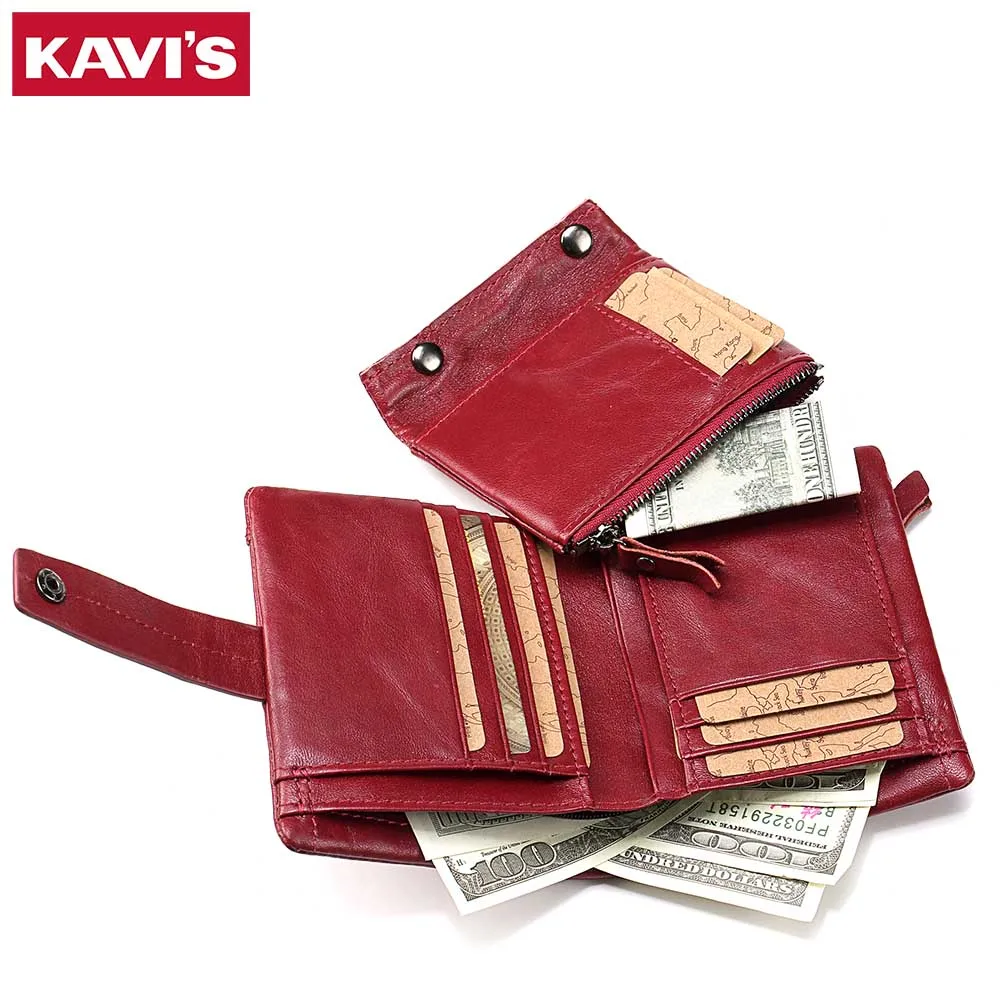 Genuine Leather Women Wallet for Coin and Card High Quality Small Female Clutch Handy Purse Fashion Ladies Walet Luxury Brand