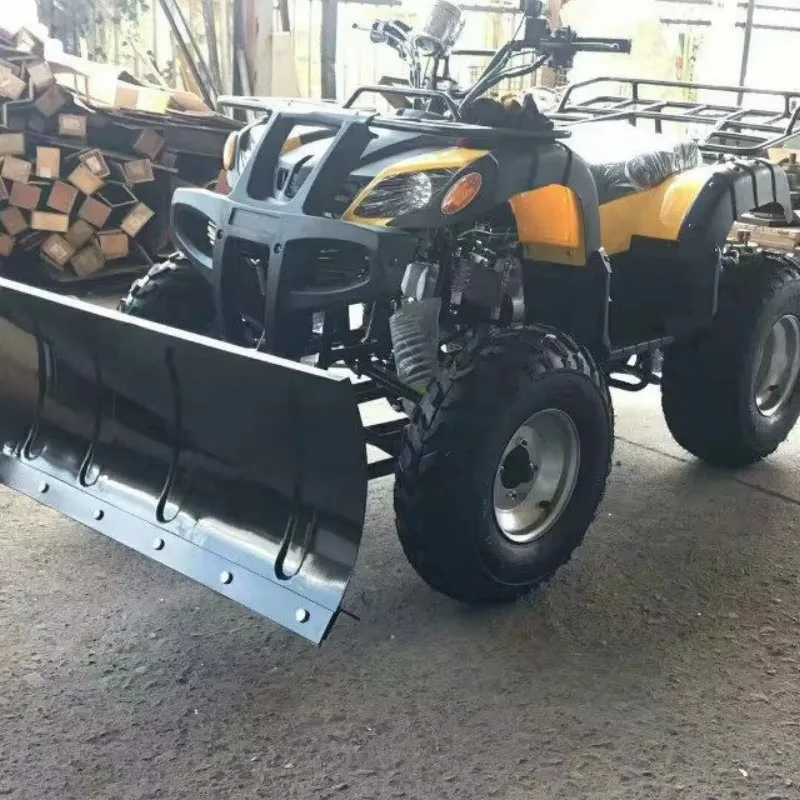 Customized Factory Direct Sale Ergonomic Design Push Rod Off-road Snow Plow Large Area Snow Melting And Cleaning Machine For Roa