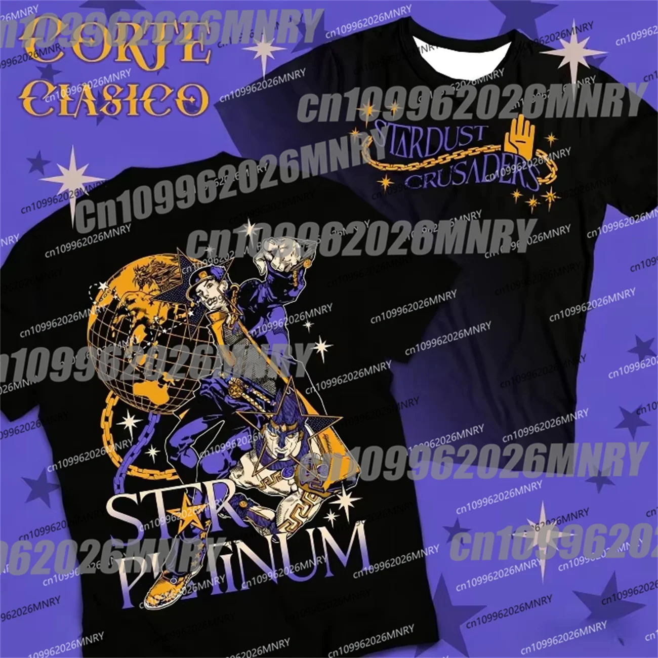 JoJo's Bizarre Adventure Graphic T-shirt Men Women Anime Manga Cartoon Kid Short Sleeve T Shirts Summer Tees Street Moto Tops