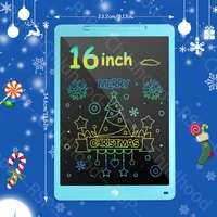 Tablette d'écriture LCD 16 pouces, grand planche à dessin électronique couleur, écran effaçable, jouets éducatifs parfaits, cadeau d'anniversaire et de noël 5