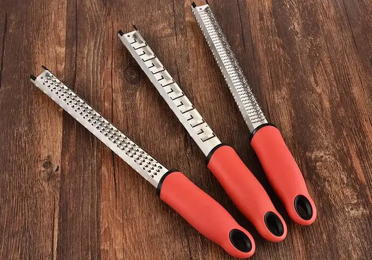 

32cm Multifunctional Rectangle Stainless Steel Cheese Grater Tool Chocolate Lemon Zester Fruit Peeler Kitchen Gadget OK 0964