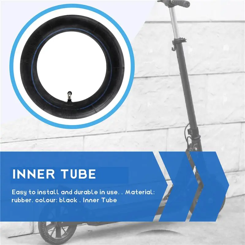 NEW HOT In Stock-10 Inch 80/65-6 Inner Tube 255X80 Rubber For Zero 10X Kugoo Electric Scooter Excellent Replacement Applicati