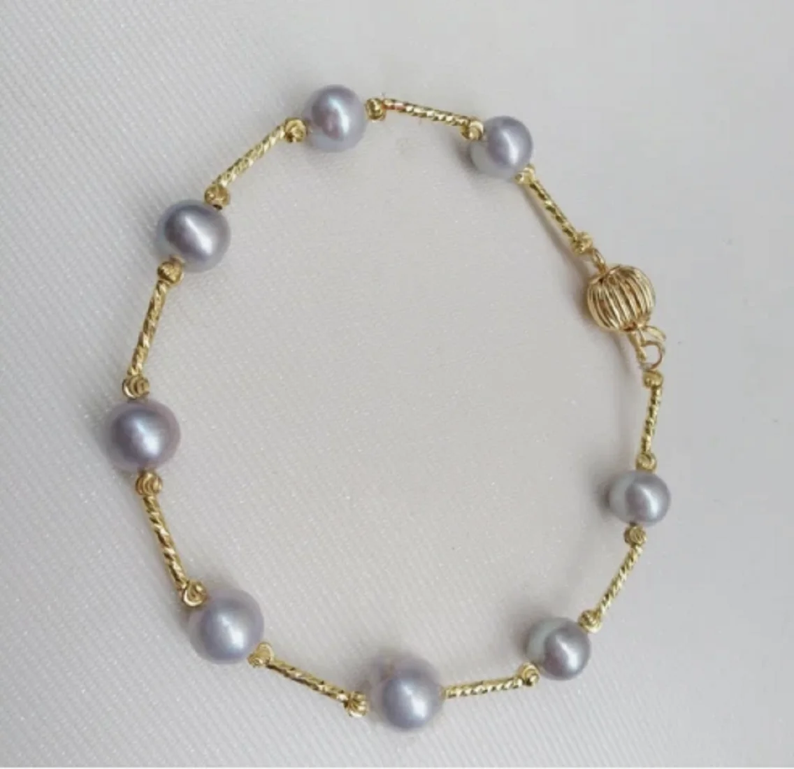 

Красивый браслет из натурального белого жемчуга в стиле барокко AAA+ 11-12 мм Южного моря, 8 дюймов