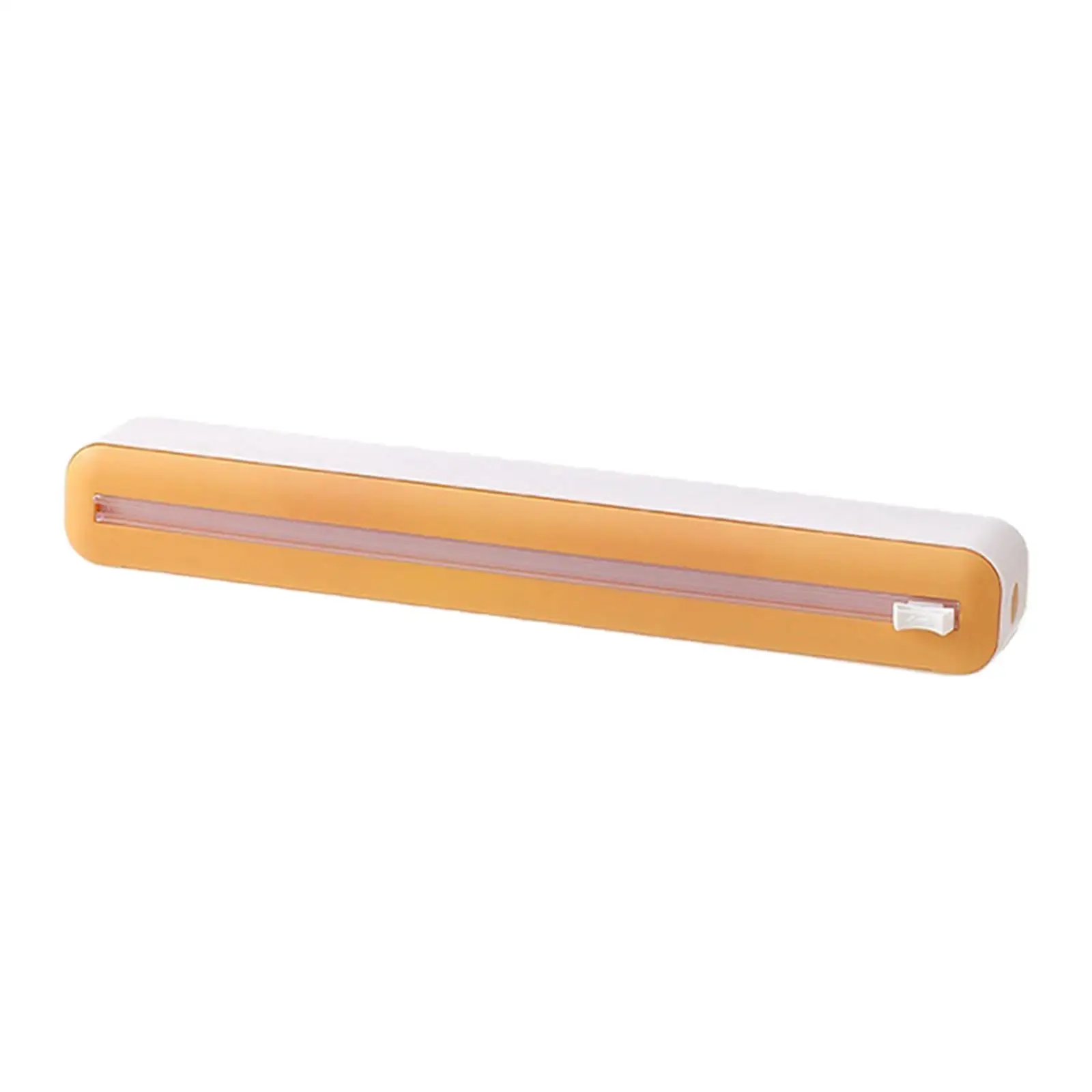 Multipurpose Cling Film Dispenser Slide Cutter Simple Packaging Kitchen Wrap Organizer for Plastic Wrap Cover