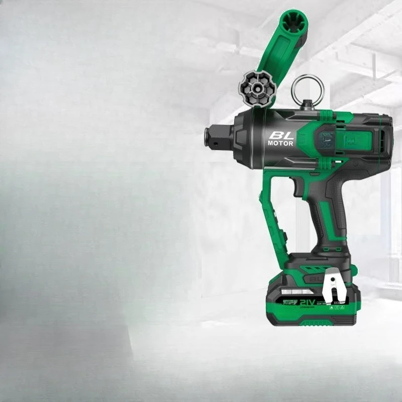 

Impact air cannon electric wrench pure copper brushless rechargeable large torque wrench