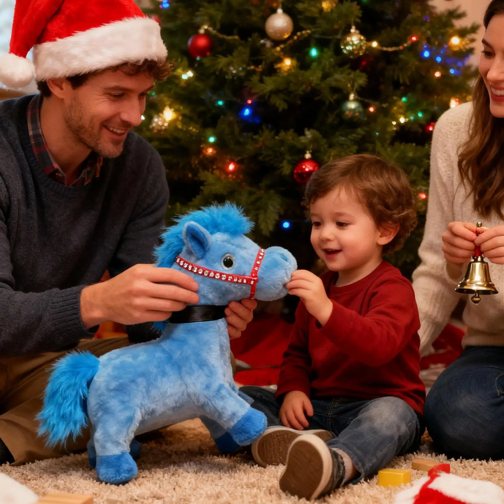 لغرفة النوم، لعبة إلكترونية، حبل من الرصاص على شكل حصان، لعبة كهربائية واقعية للأطفال، حصان المشي للمراهقين في مرحلة ما قبل المدرسة فوق 3 سنوات #4