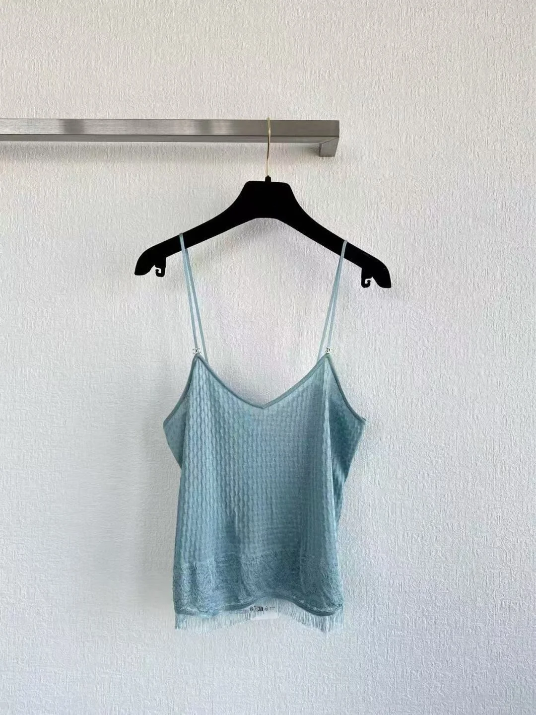 

Women's Sleeveless Vest Tank Top Thin Strap Soft Summer Casual Shirt Breathable Fringe Hem