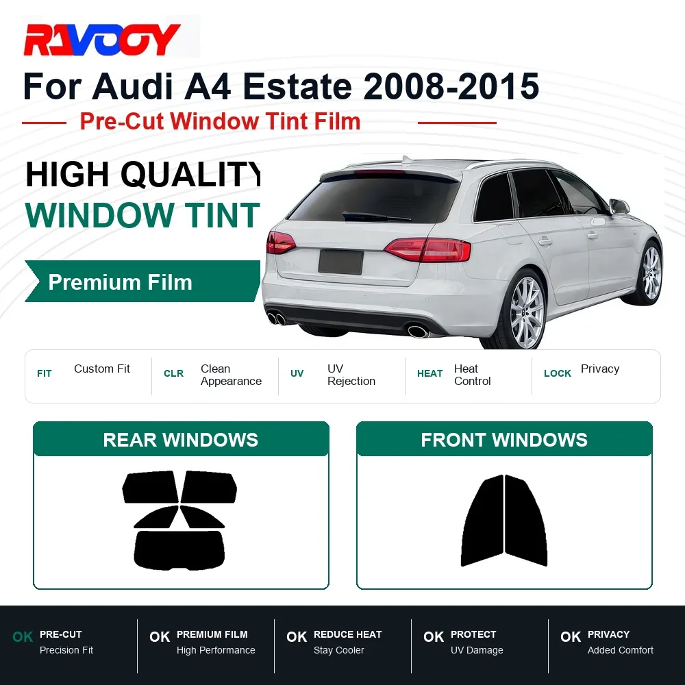 pelicula-de-privacidade-com-protecao-uv-e-rejeicao-de-calor-para-janelas-dianteiras-e-traseiras-do-audi-a4-estate-2008-2015-pre-cortada-premium