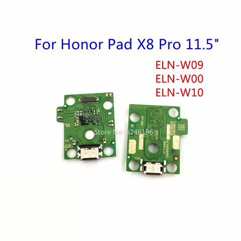 1pcs USB Charging Port Charger Base Connector For For Huawei Honor Pad X8 Pro 11.5" Inch ELN-W09 ELN-W00 ELN-W10 Replace Part.