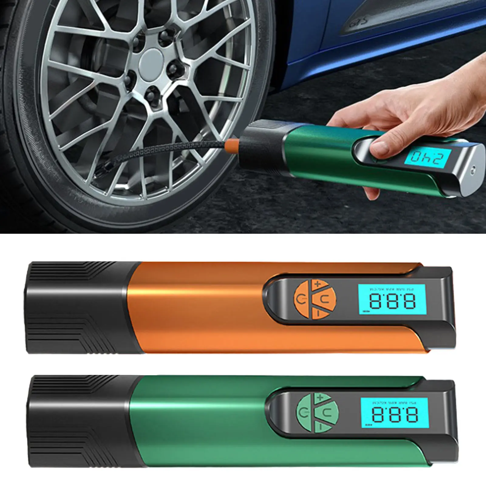 

12V 150PS Car Electrical Air Pump Mini Portable Wireless Tire Iatable Pump Iator&Power Bank Air Compressor Bicycle Ball