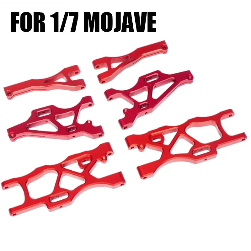 Simulation Red Black Blue Metal Swing Arm for 1/7 ARRMA MOJAVE RC Truck Car