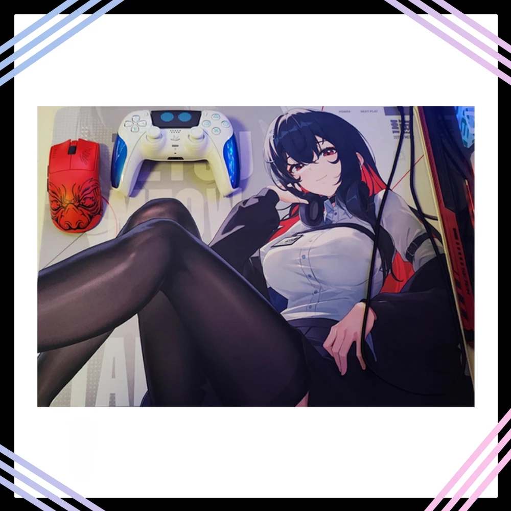 

Zetsu Meow Jue 2.0 Mousepad FPS Speed Mouse Pad Soft Smooth Skidproof For CSGO PUGB Valorant APEX Pc Accessories Gifts