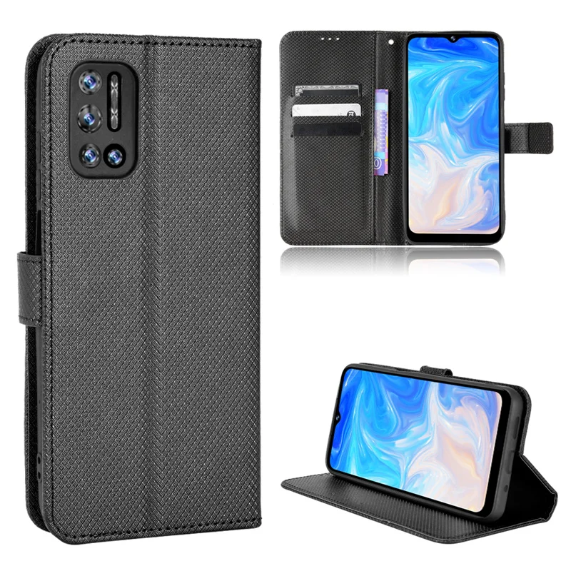 Suitable for Doug N40 pro V2156A cover luxury brick stone flip PU card slot wallet  with lanyard telephone box