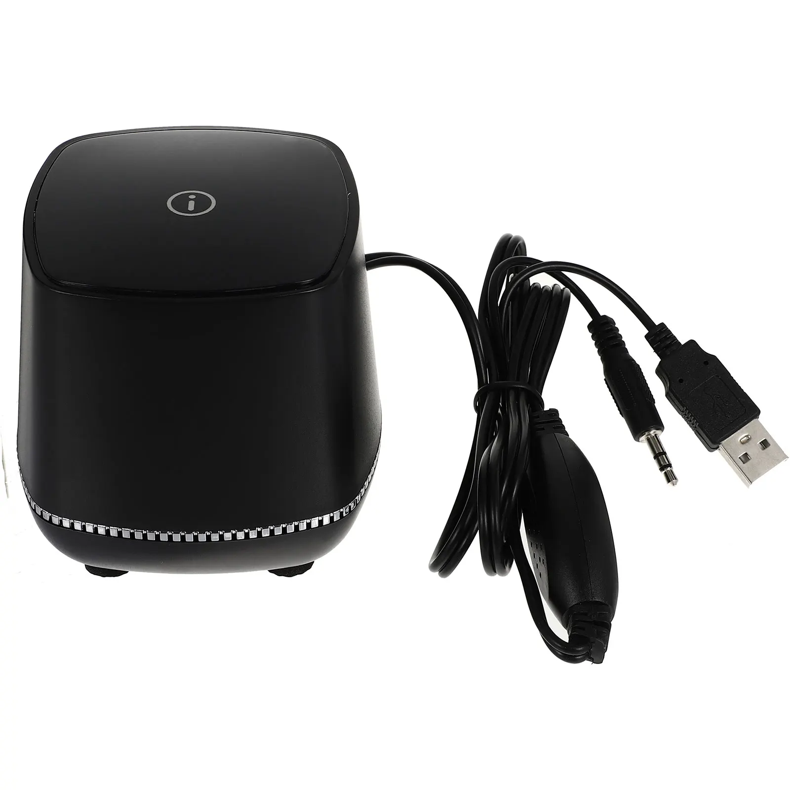 

Universal Plug-In Phone Speaker 3.5Mm Jack Mini Soundbox Charging Port Long Life Stereo Bass Compact Portable Mobile