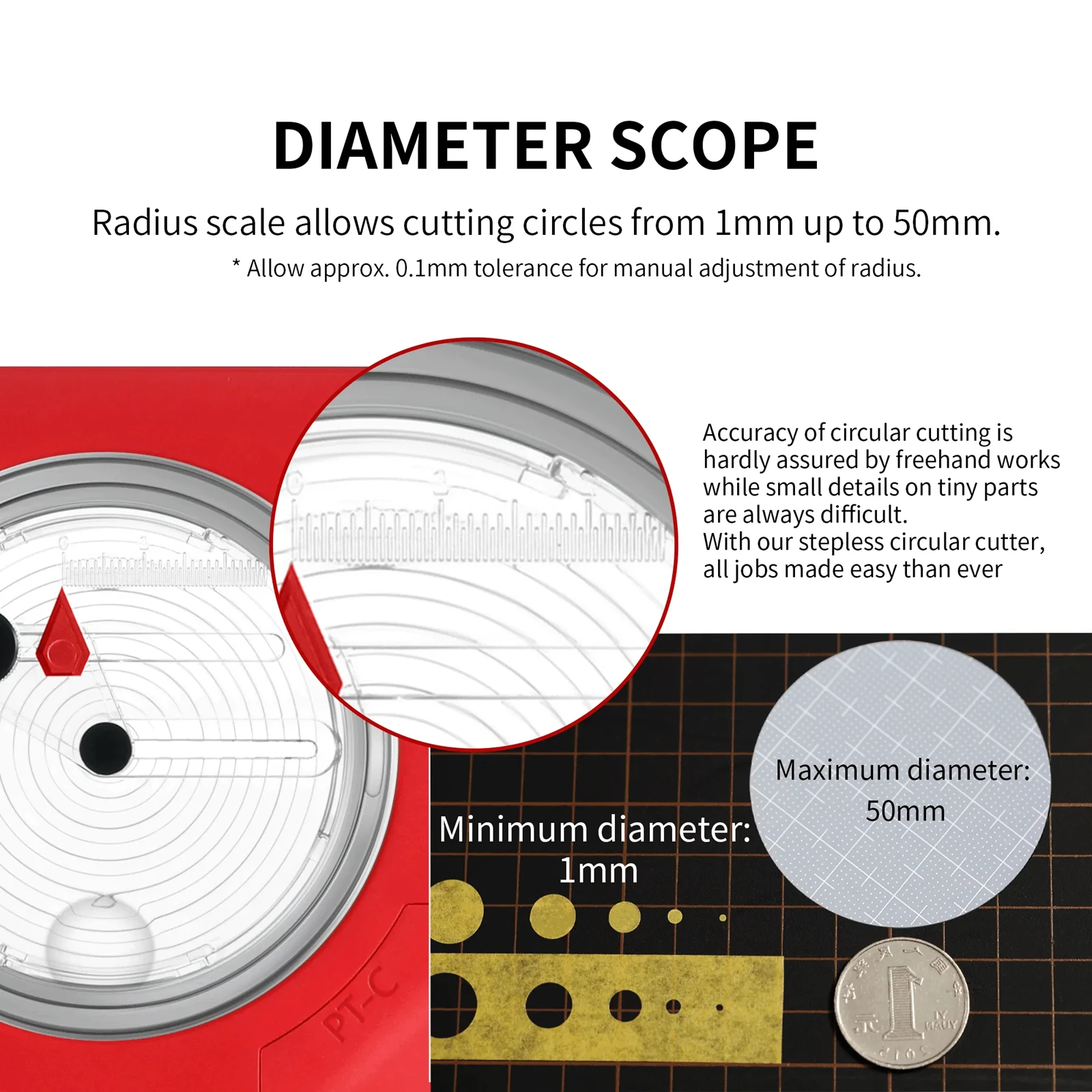 DSPIAE PT-C INTEGRAL CIRCULAR CUTTER