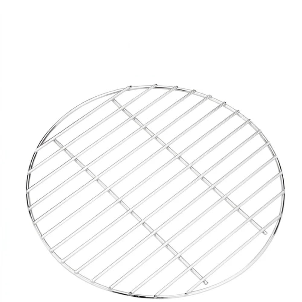 Durable 17 Inch Round BBQ Cooking Grid Carbon Steel Replacement Grate For 22 Inch Kettle Charcoal Barbecue Tool