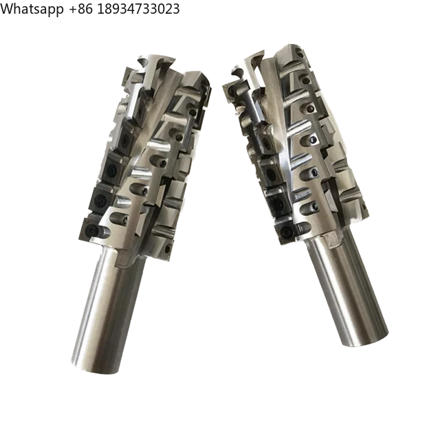 Carbide Insert Bearing 20*50*50mm Spindle Milling Cutter for Trimming Wood Spoilboard Surfacing Cnc Router Bits