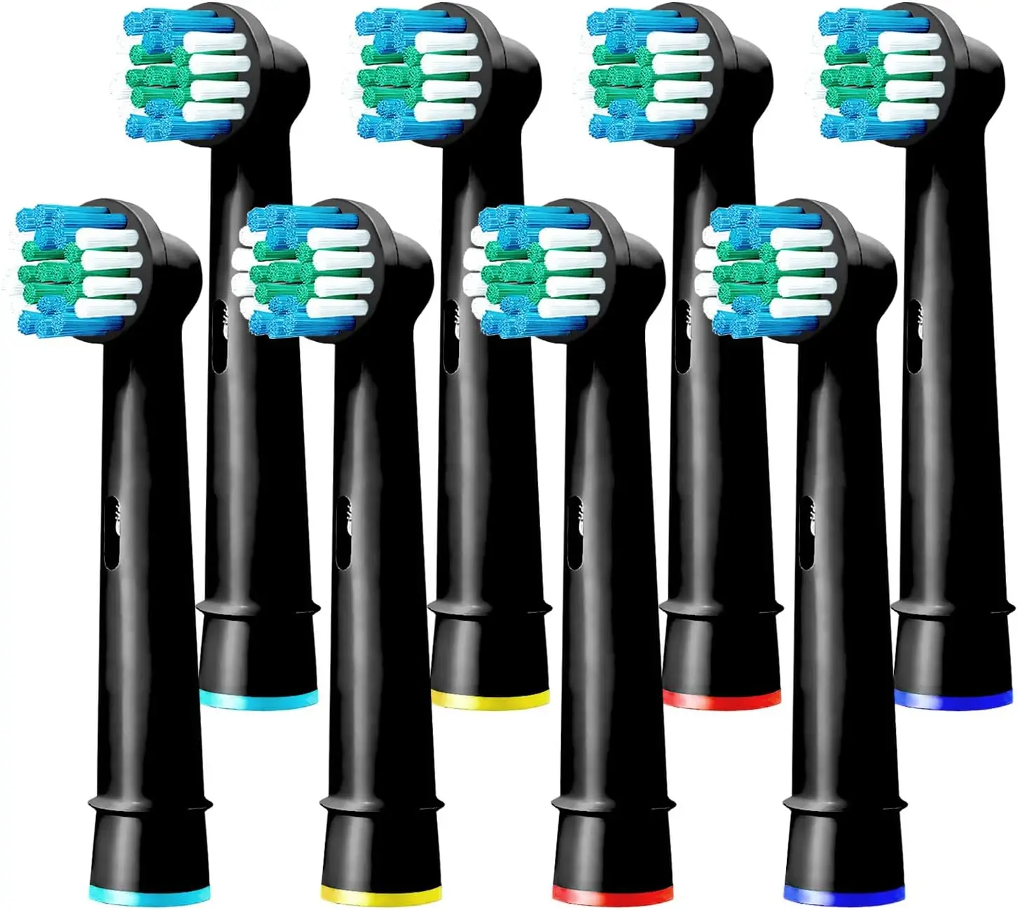 8 Pack Replacement Toothbrush Heads Compatible with Oral-B Braun Professional Electric Toothbrush Heads Brush Heads
