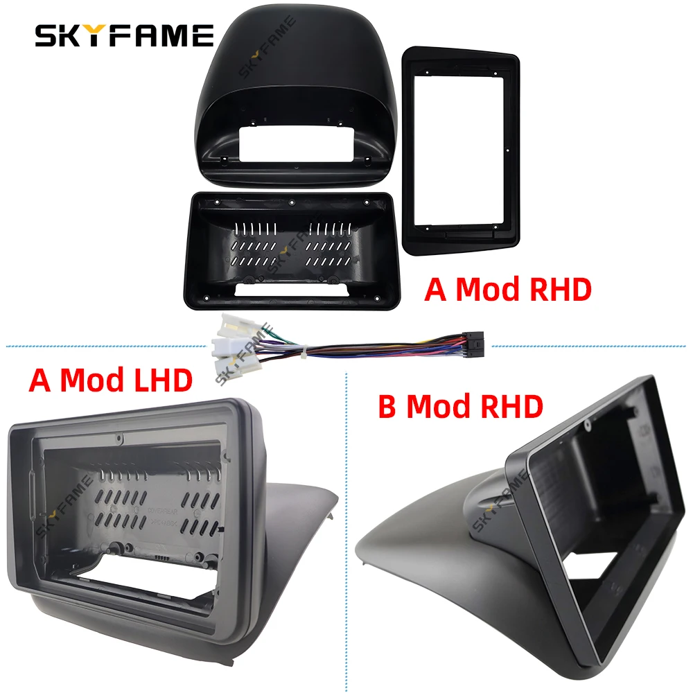 

SKYFAME автомобильный адаптер рамки Android радио приборной панели монтажная панель комплект для Toyota Corolla E110 VIII хэтчбек