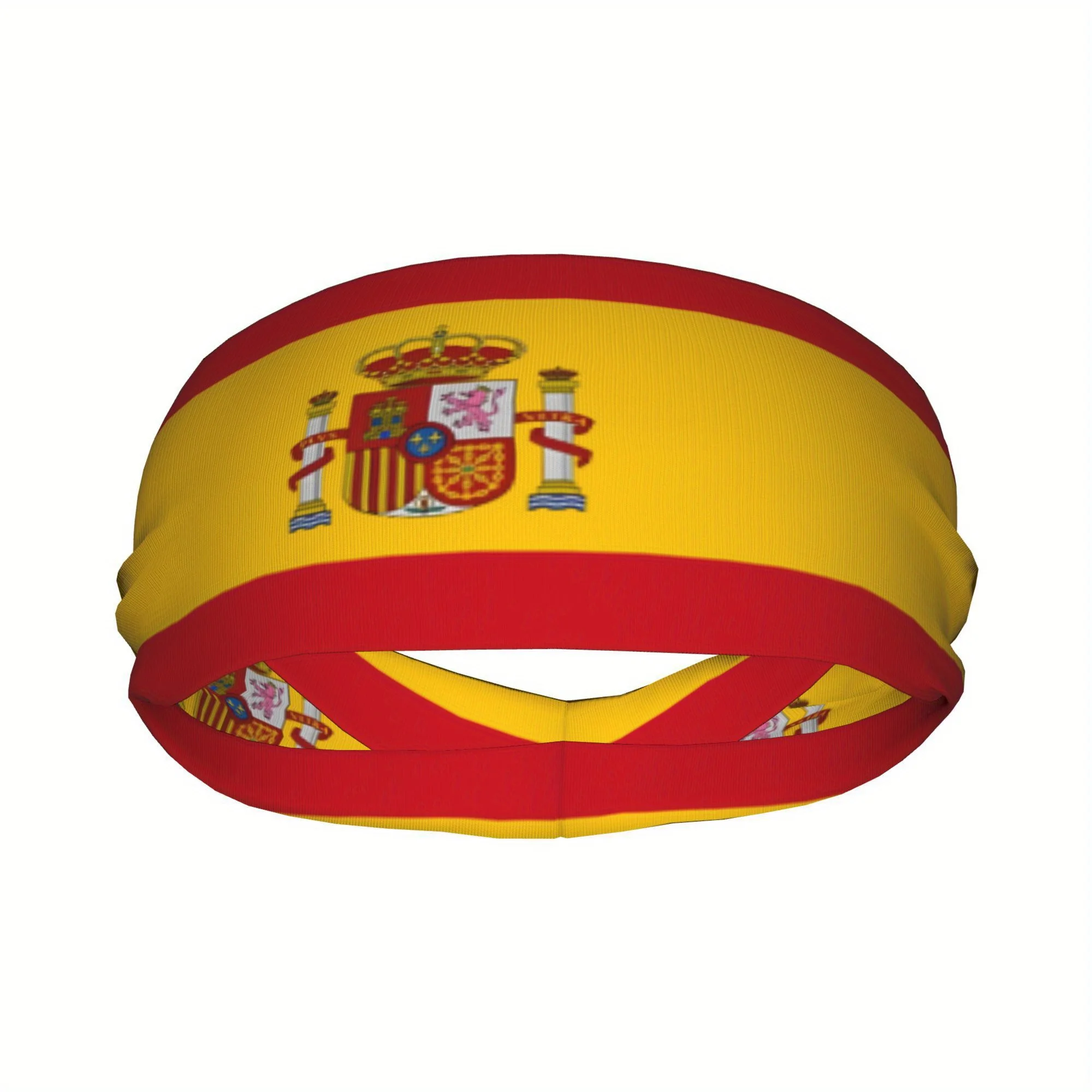 Official Flag Of Spain Sports Headband