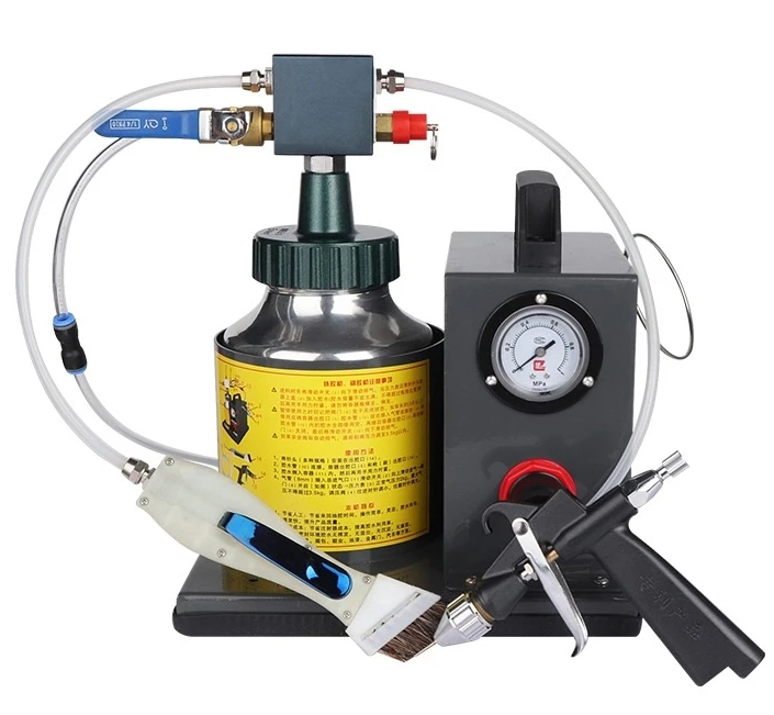 

111 1.2L/2.5L Double head brush glue coating machine, yellow glue glue dispenser accessories