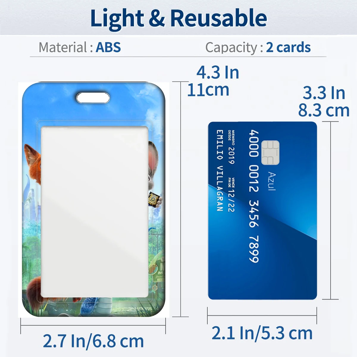 สายคล้องคอพร้อมที่ใส่บัตรการ์ตูนดิสนีย์ ซูโทเปีย สำหรับผู้หญิง ของใหม่ ที่ใส่บัตรแบบคล้องคอสำหรับนักเรียน ของขวัญสำหรับเด็ก