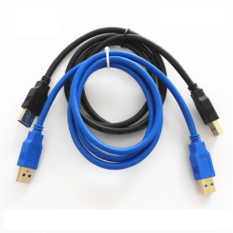 

NEW USB 3.0 Cable 60/100/150cm USB to USB Cable Type A Male to Male USB3.0 Extension Cable for Antminer BTC Bitcoin Miner Mining