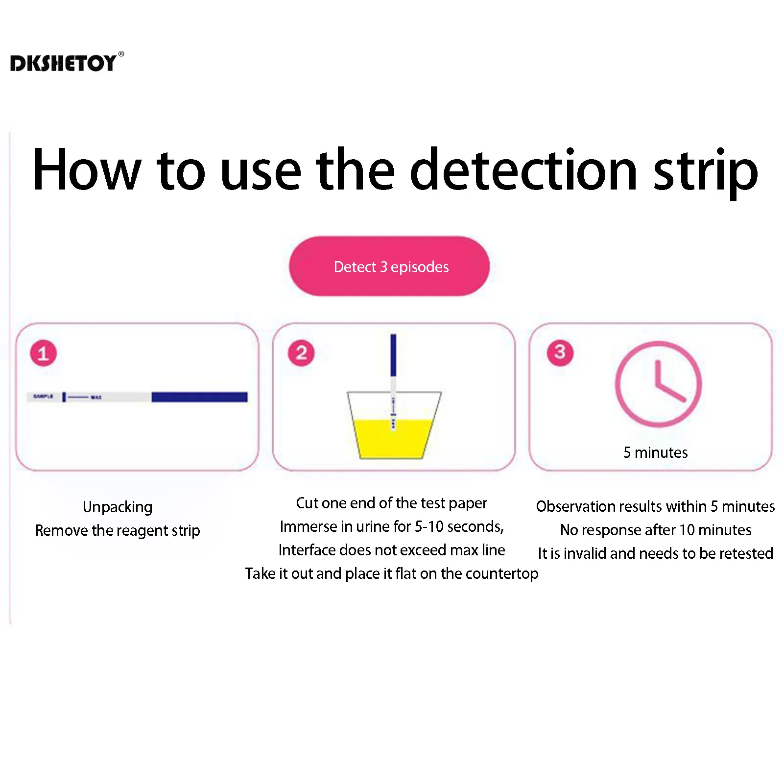 10pcs HCG Early Pregnancy tests for women before period with urine cup testing kit Quick Results for Women Measuring Stick