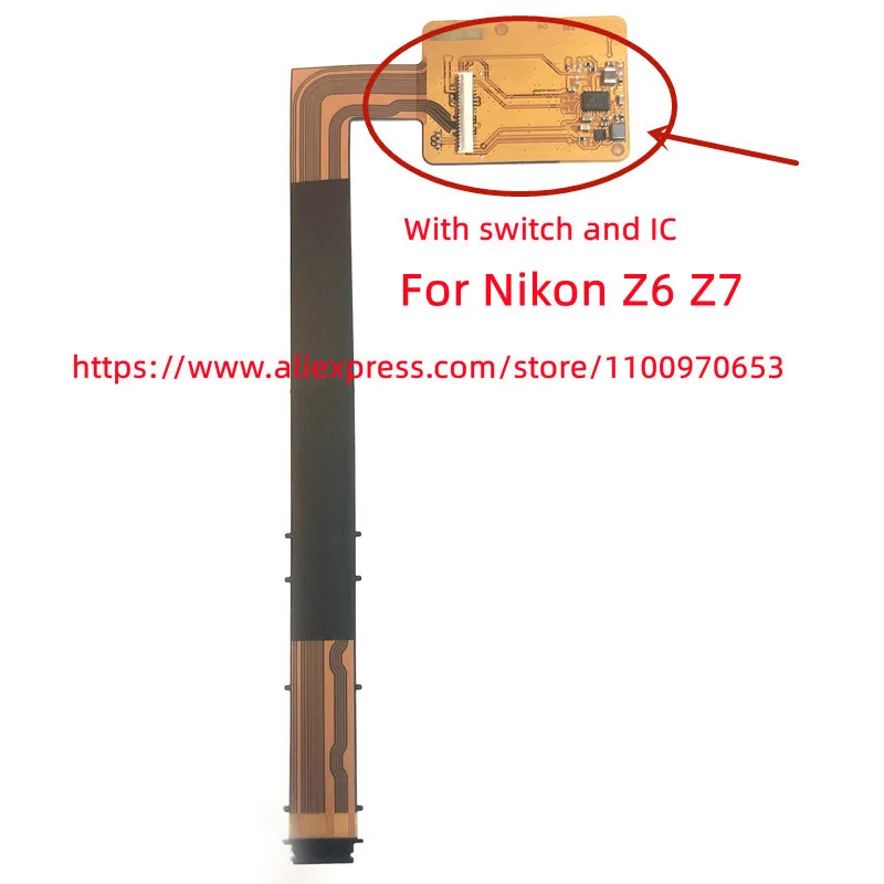 Shaft rotating LCD display screen hinge Flex Cable For Nikon Z6 Z7 Z6II Z7II Z6 II Z7 II Z6-2 Z7-2 Digital Camera Repair Part