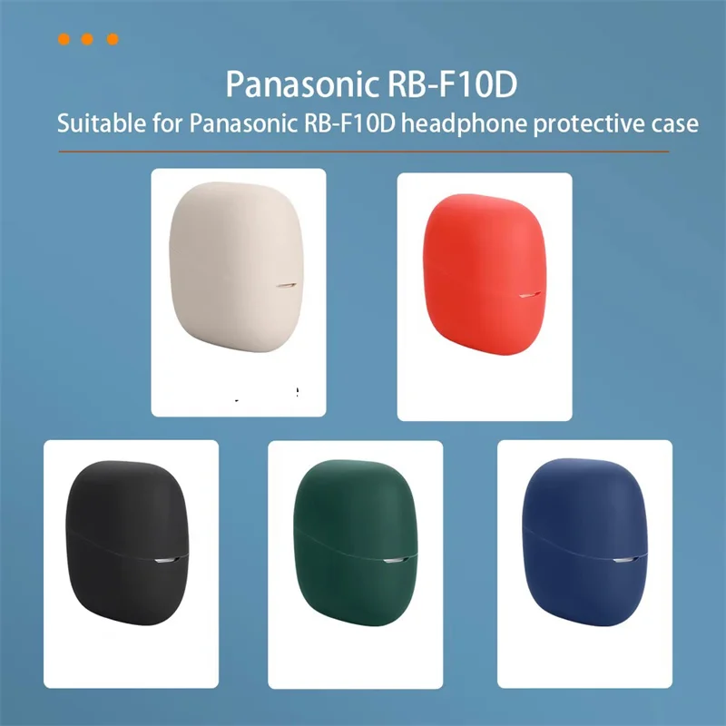 

For Panasonic RB-F10D Case Silicone Protective Sleeve Skin Cover For Panasonic RB-F10D Bluetooth Wireless Earphones Accessory