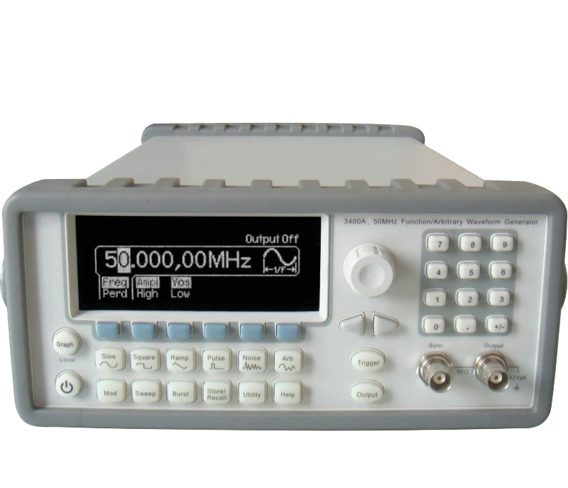 3400A/3410A Arbitrary Wave Signal Generator Function Signal Generator Signal Source 50M