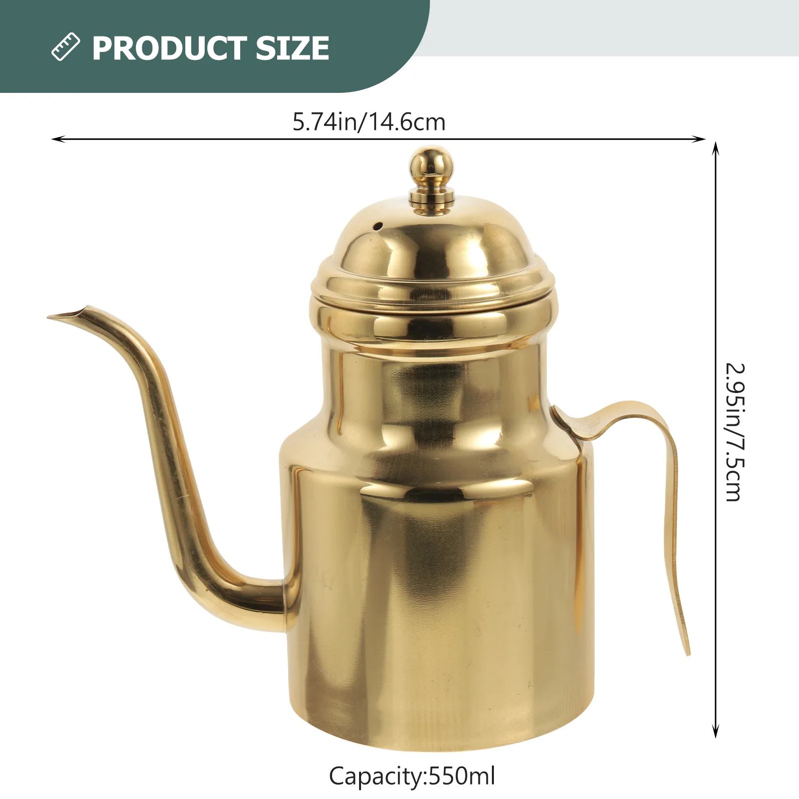 Ounce Oiler Kitchen Accessory Oiling Bottle Container Stainless Vinegar Dispenser Steel Supply Convenient Canning Funnel