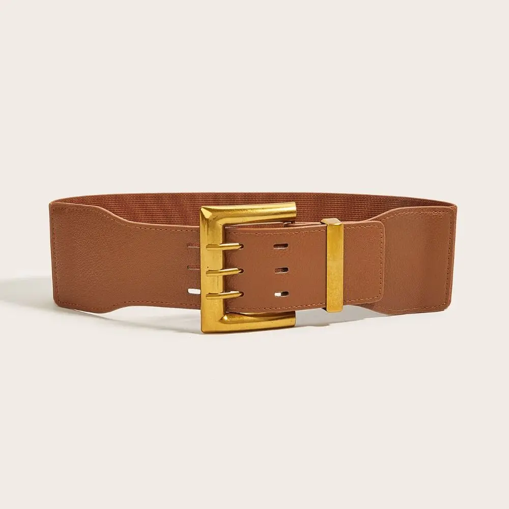 

Готический кожаный эластичный пояс, однотонный корсет с завязками на веревке, пояс для похудения, женский корсет с широкой талией