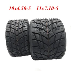 Go Kart Tires 10x4.50-5 11x7.10-5 Competitive Kart Front and Rear Tires, Anti-skid Rain Tires