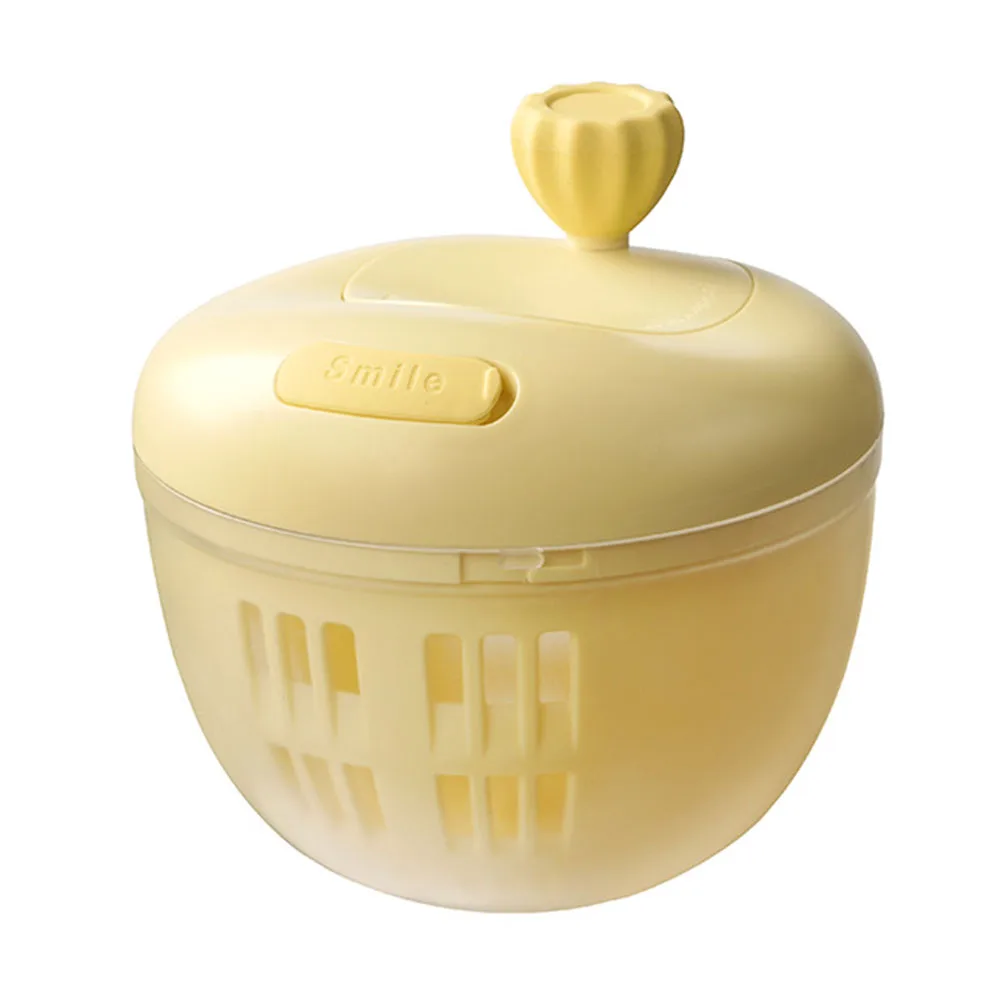 Salad Preparation Tool Food Gadget Fruit Washer 14.5*14.5*12CM Salad Spinner Convenient Operation Easy Operation