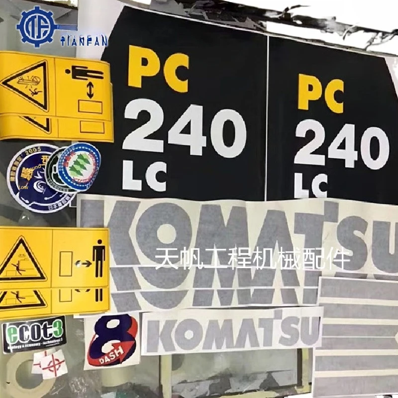 

Аксессуары для экскаватора Komatsu наклейки в виде экскаватора 60/70/200/210/220-8